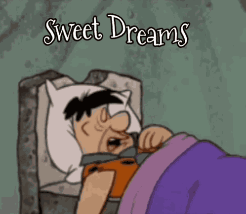 Sweet Dreams Goodnight The Flintstones GIF