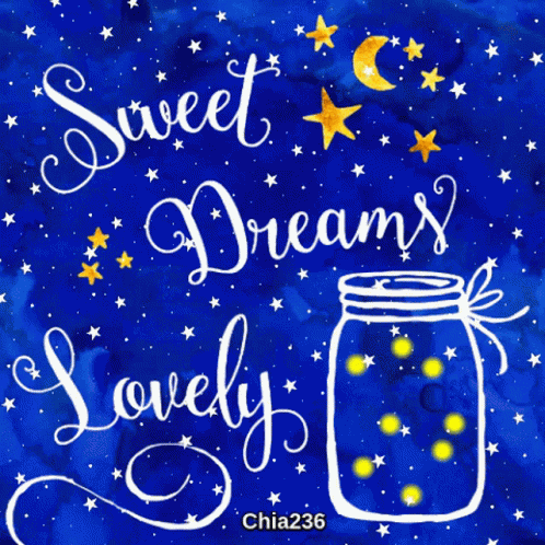 Sweet Dreams Lovely Bed Time GIF