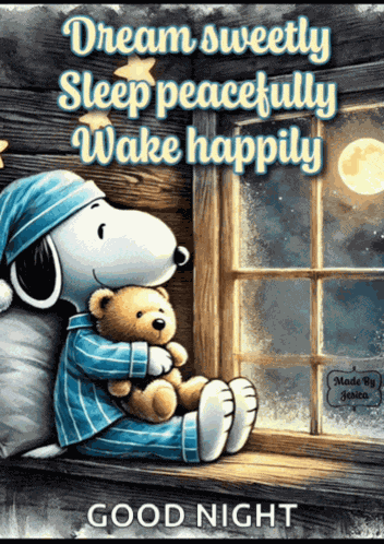 Sweet Dreams Snoopy Meme