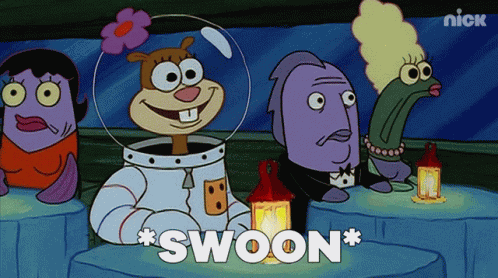 Swoon Sandy Cheeks GIF