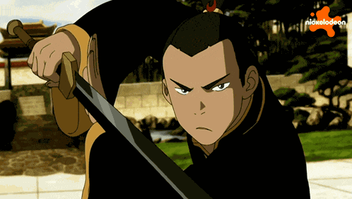Sword Stance Sokka GIF