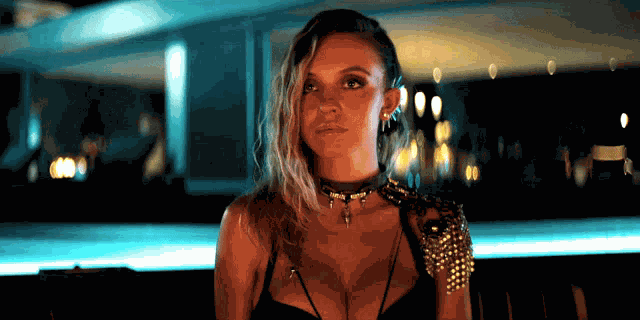 Sydney Sweeney Listening GIF