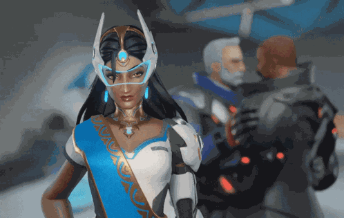 Symmetra Reaper Soldier76 Soldier76 Gay GIF