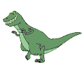 T Rex Dinosaur Sticker