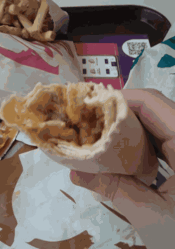 Taco Bell Beefy 5 Layer Burrito GIF