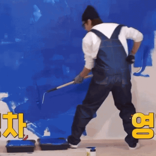 Taehyung Taehyung Paint GIF