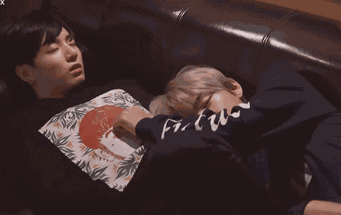 Taekook Taekook Cuddle GIF