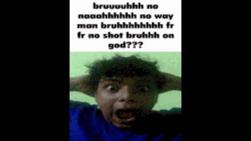 Tafheem Ahmed Cesc Omg Bruh No Way Bruh Fr Bruhh GIF