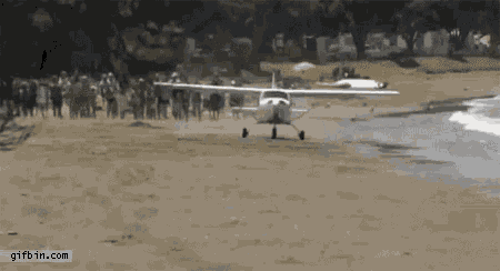 Take Off Plane GIF