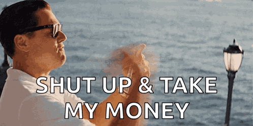 Takemymoney Leo GIF