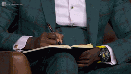 Taking Notes Wes Hall GIF