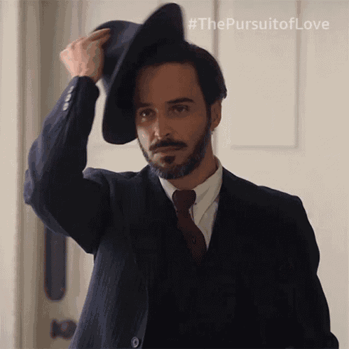 Taking Off My Hat Fabrice De Sauveterre GIF