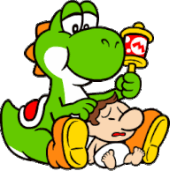 Talking Super Mario Animated Stickers Yoshi Sticker
