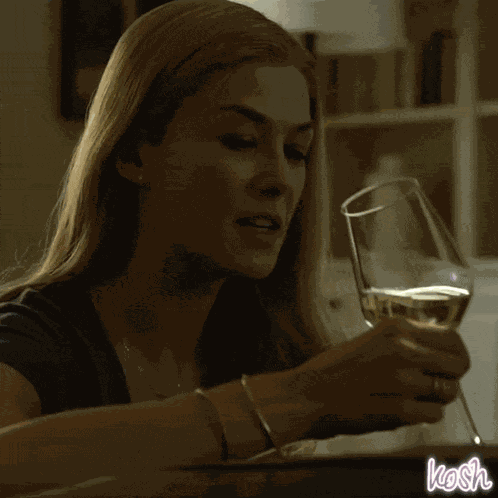 Talking Wine Glass GIF