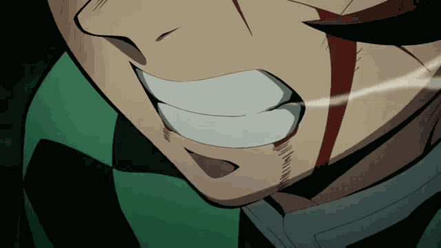 Tanjiro Breathing GIF