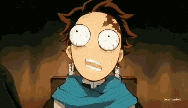 Tanjiro Face GIF