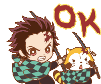 Tanjiro Sticker