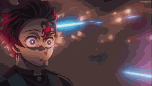Tanjiro Vs Akaza Kimetsu No Yaiba GIF