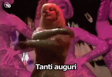 Tanti Auguri Buon Compleanno Raffaella Carrà GIF