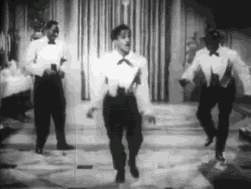 Tap Dance Black GIF