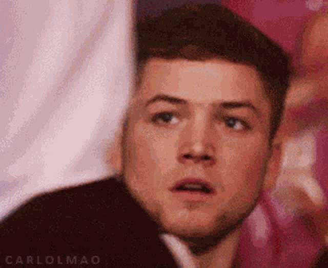 Taron Egerton Confused GIF