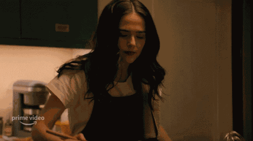Tasting Zoey Deutch GIF