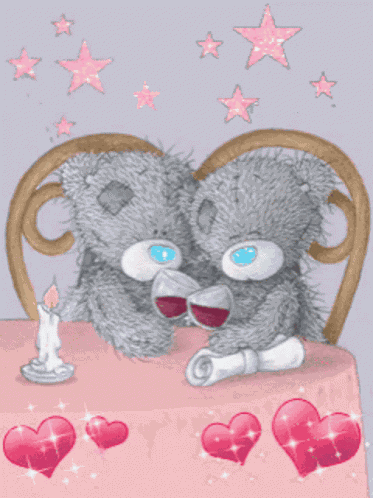 Tatty Teddy Date GIF