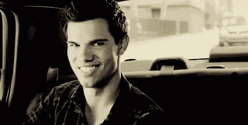 Taylor Lautner Smiling GIF