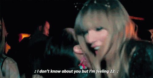 Taylor Swift 22 GIF