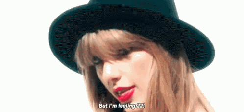 Taylor Swift 22 GIF