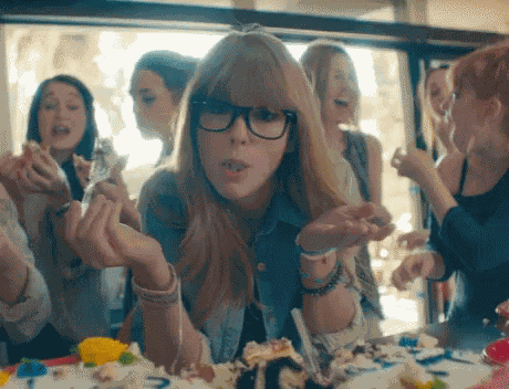 Taylor Swift Cake GIF