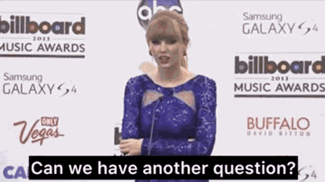 Taylor Swift Can We Have Another Question GIF