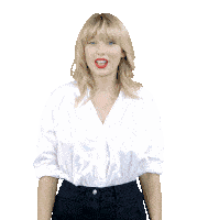 Taylor Swift Reactions Excited Sticker