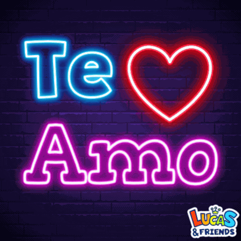 Te Amo I Love You Spanish GIF