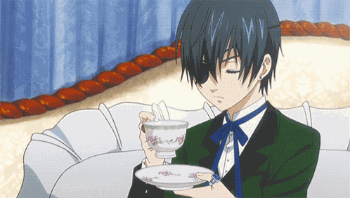 Tea Drinking Tea GIF