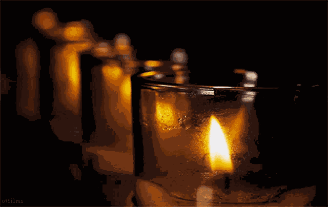 Tea Light Candles Candle GIF