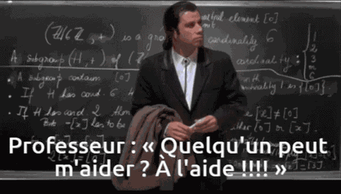 Teacher Stuck Help Professeur Bloquéàlaide GIF