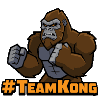 Team Kong Sticker