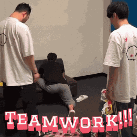 Teamwork Teamwork Makes The Dream Work GIF