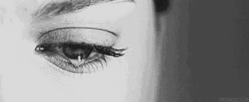 Tear Drop Crying Woman GIF