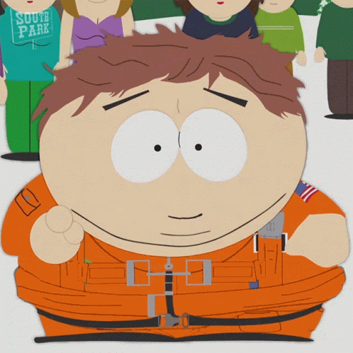 Tearing Up Eric Cartman GIF