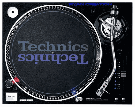 Technics Turntable GIF