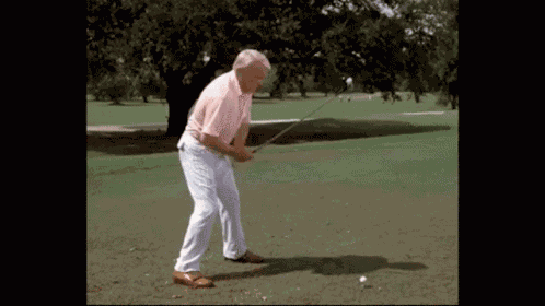 Ted Knight Golf Tee GIF
