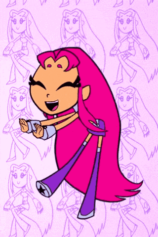 Teen Titans Go Starfire GIF