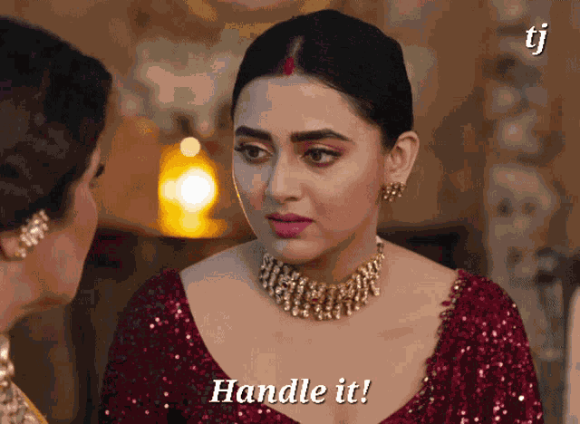 Tejasswi Prakash Handle It Tejasswi Prakash Funny GIF