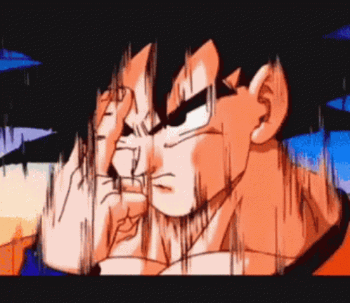 Teleportation Goku GIF