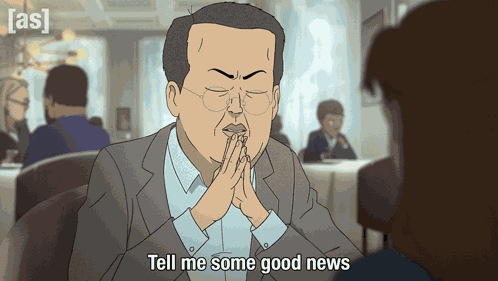 Tell Me Some Good News Rick Kruger GIF