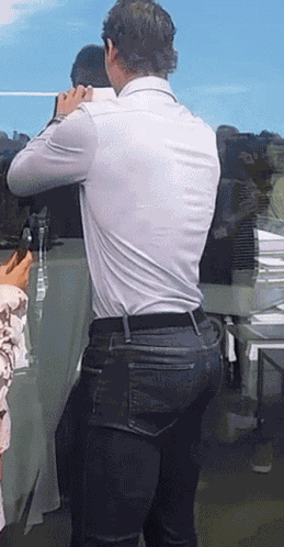 Tennis Star Denim GIF