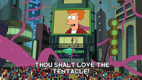 Tentacle Futurama GIF