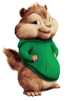 Teodor Squirrel Sticker